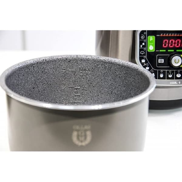 Cecotec Keramisk Cuve Excelsior. 6 L, Maximal non-stick och utan PTFE, Programmerbara tryckkokare GM på 6 l