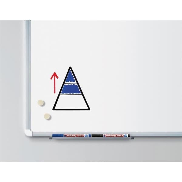 Whiteboard Markör - EDDING - 663 - Grön - 1-5 mm - Utplånbar - Fin