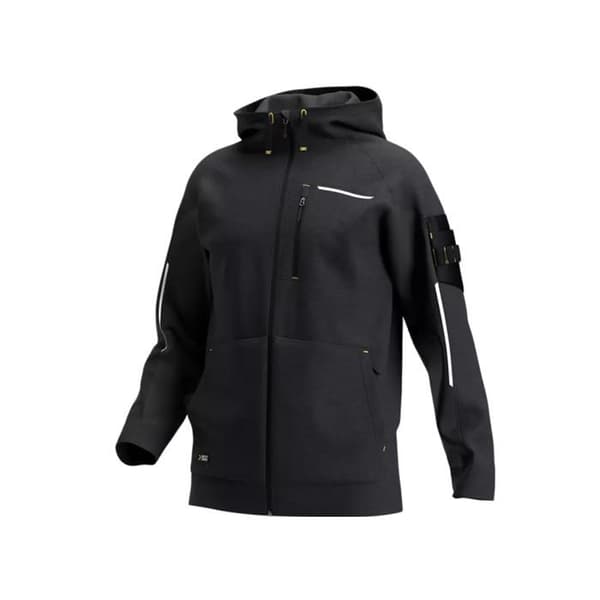 Huvtröja SAFETY JOGGER DENEB Herr - Svart / Mörkgrå