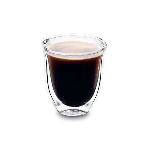 Isolerade espressoglas - Delonghi - Pack om 2 - Transparent