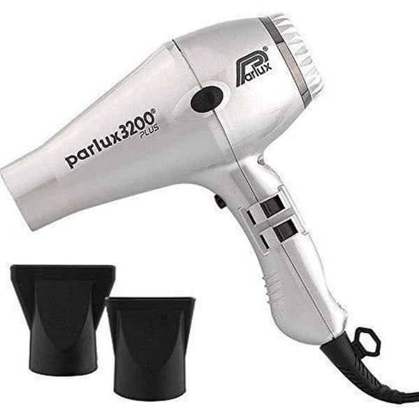 PARLUX 3200 Plus Hårtork Silver - Grå - 1900-2100 W - Luftjonisator