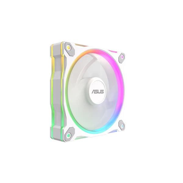 Fläkt - ASUS - PRIME MR120 ARGB - 120 mm - 1600 varv/min - Vit Reverse
