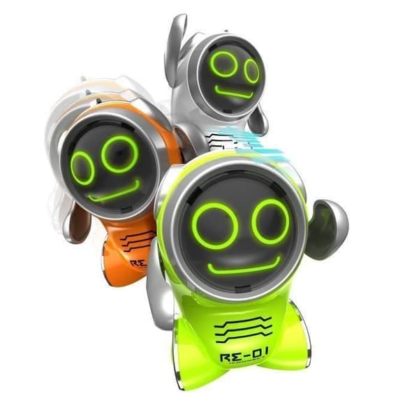 SILVERLIT - Pokibot - Interaktiv Mini Robot - Slumptal