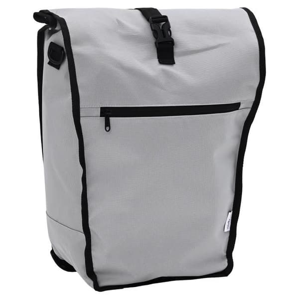 Cykelväska - 20 L - Grå - Polyester - Mått 34x16x59 cm