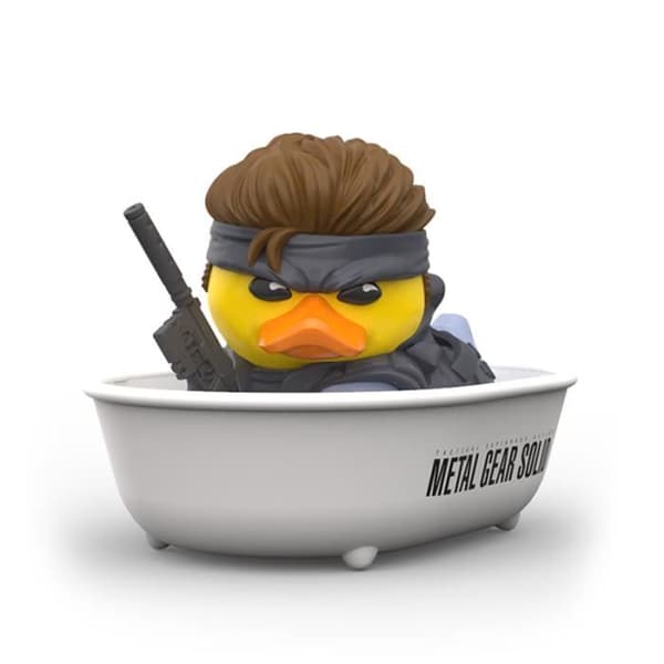 Solid Snake Metal Gear Solid Bath Duck - TUBBZ - 9cm