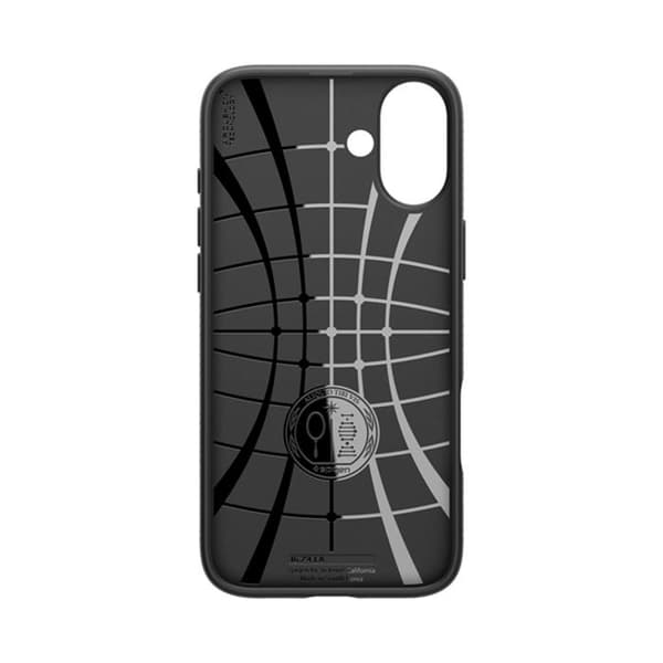Spigen Liquid Air - Skal för iPhone 16 (mattsvart)