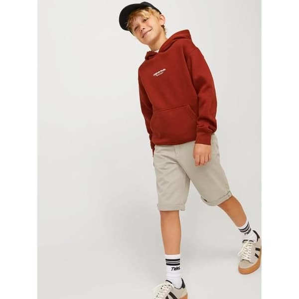Kort barn Jack & Jones Bowie Solid - porslin