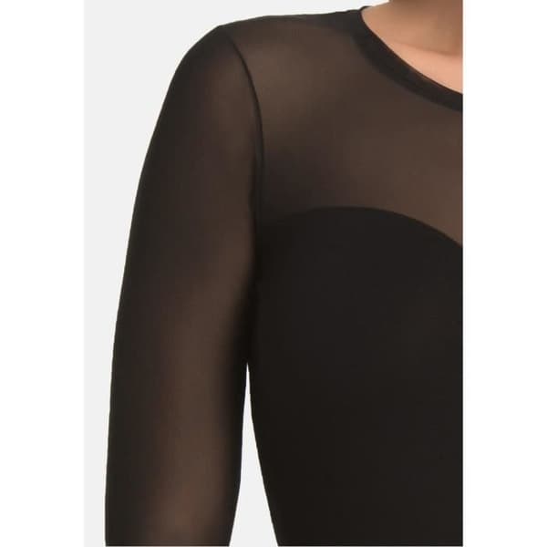 Teyli bodysuit i viskos med tillagd mesh Willow