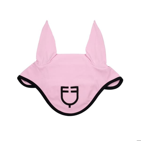 Kort hästhuva Equestro Black Line Edition - Rosa - Ponny