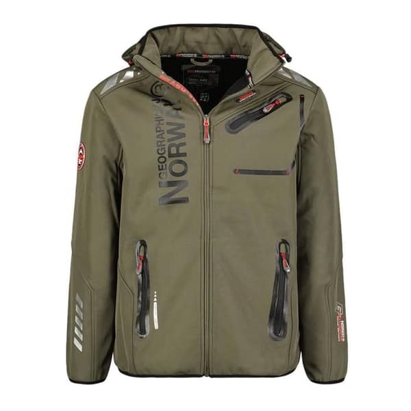 Parka Softshell Kaki/Noir Herr Geographical Norway Royaute WW1973H
