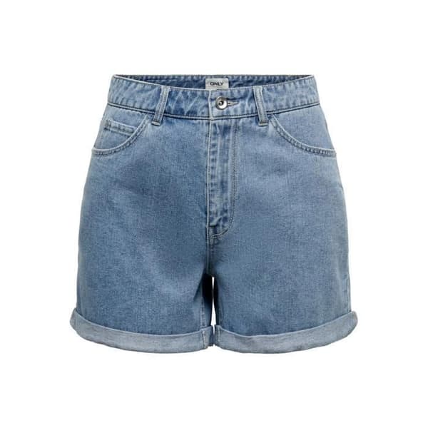 ONLY Licens Kort kvinna Onlvega Life denim ljusblå - M