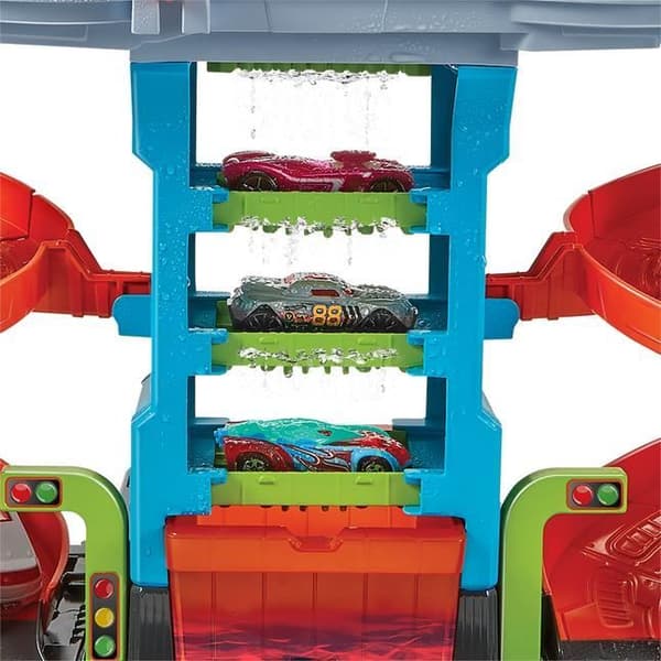 Hot Wheels City Mega Tower Miniatyr biltvätt