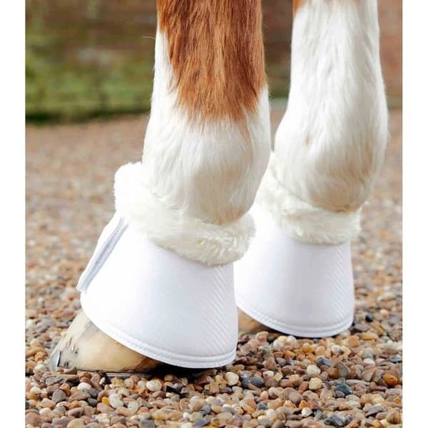 Skyddsglömma för häst Premier Equine Carbon Tech Techno Wool Över Reach