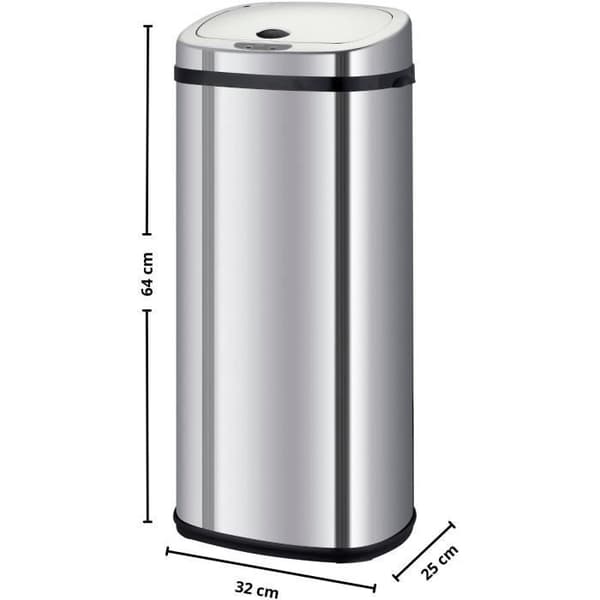 Automatisk Kökssopbehållare - LARGO - KITCHEN MOVE - 42 L - Stål