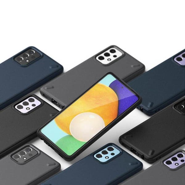 Mobiltelefonfodral - Ringke - Onyx - Mörkblå - Galaxy A72 - Hård plastskydd