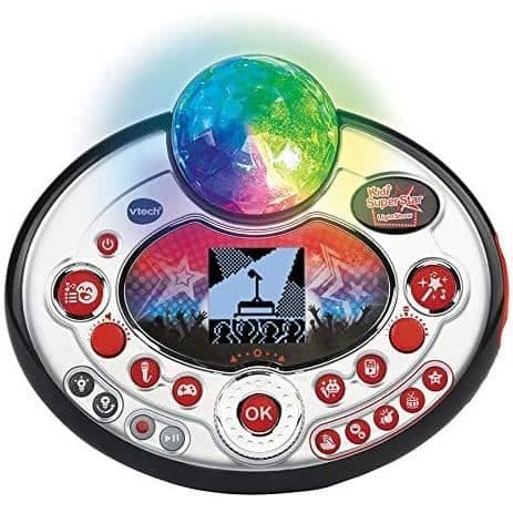 Micro Karaoké - VTech - Kidi SuperStar LightShow - Svart - Ljus effekter - Magic Voice