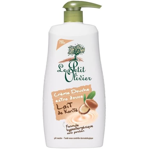 LE PETIT OLIVIER Extra mild duschkräm - Sheamjölk - 750 ml