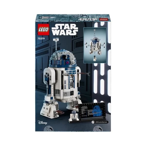 LEGO Star Wars 75379 R2-D2, byggbar droidleksak, present till barn, kamplek