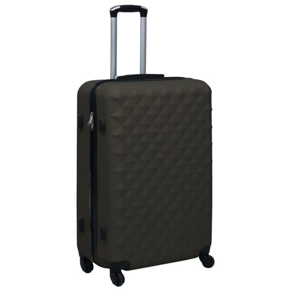 vidaXL Hardside Bagage Set 3 st Antracit ABS 92417