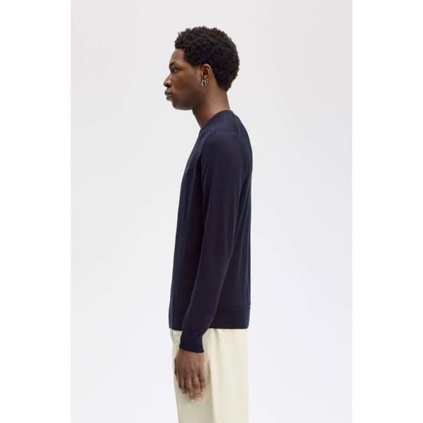 Fred Perry Classic Crew Neck Jumper, herrtröja