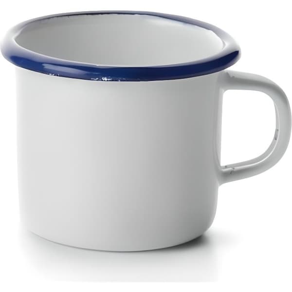 Mugg - IBILI - 903008 - Vitlackerat stål - H.8.3 cm - Dia.8 cm - 250 ml