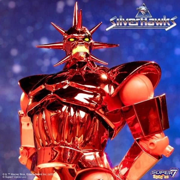 Super7 - SilverHawks - Figur Ultimate Mon*Star Metallic Vac Metal 18 cm
