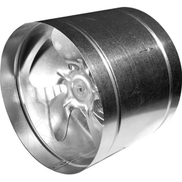 200 mm inline ventilationskanal industriell frånluftsventilator