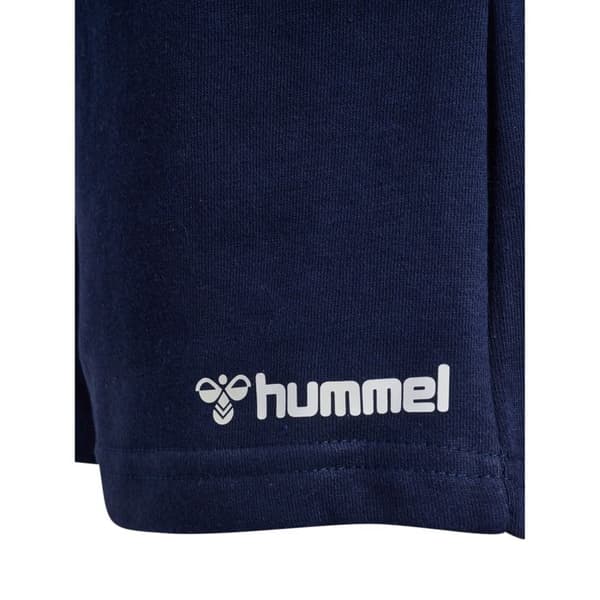 Kort Bermuda Barn - HUMMEL - Mover - Mörkblå - Dragsko - Andas