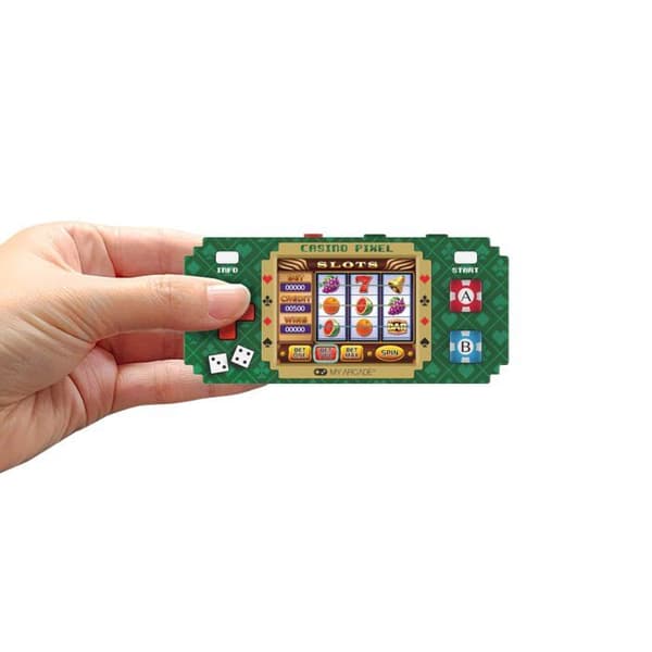 Min Arcade Casino Pixel Portabel