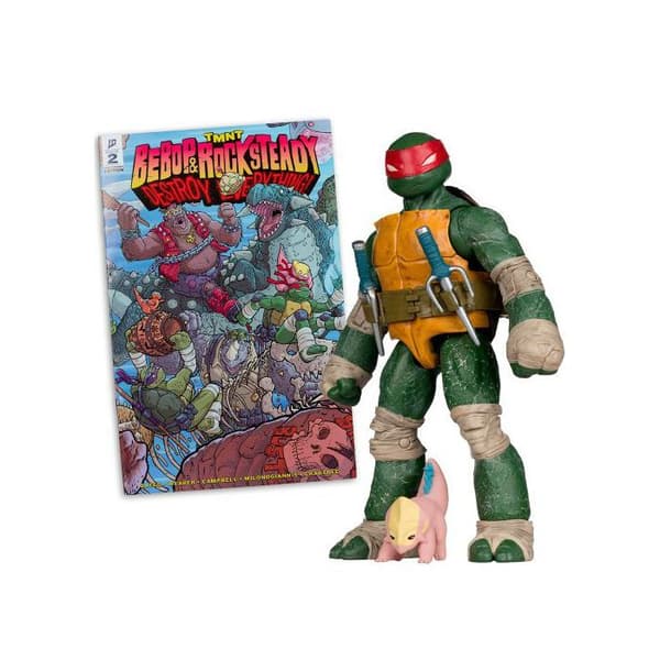 Rörlig figur - MCFARLANE - Raphael - 12,7 cm (5") - Skala 5" ultra-rörlig - Comics Page Puncher ingår