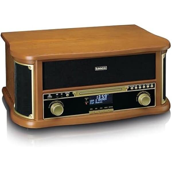 Lenco TCD-2571WD Classic Phono Vinylspelare