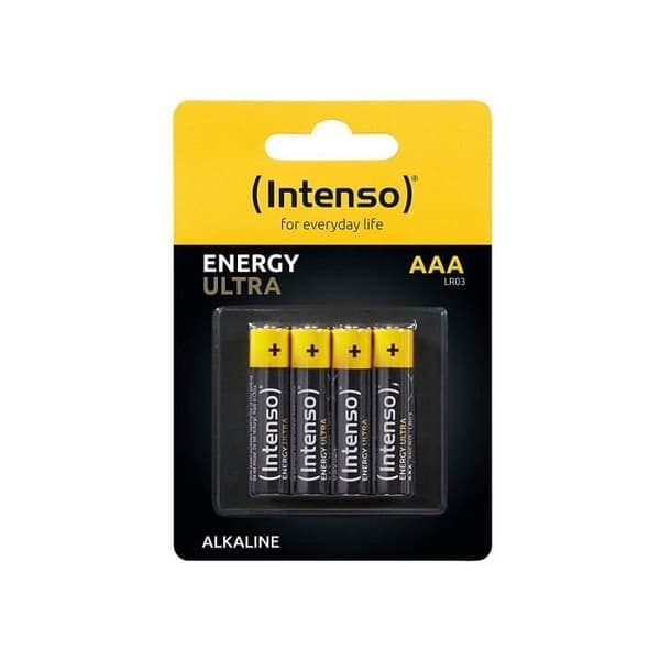 Intenso Energy Ultra AAA Micro LR03 Paket med 4 batterier - 7501414