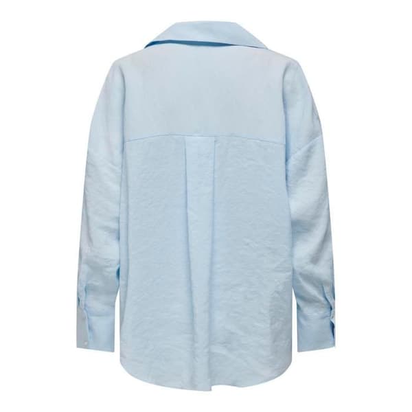 Kvinnors skjorta Only Zazima - chambray blå