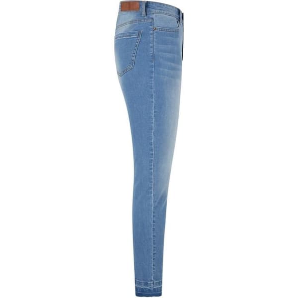 Urban Classics skinny jeans för kvinnor - ljusblå