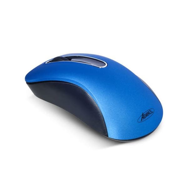 Shape 3D Mouse S-3DW-BK - ADVANCE - Trådlös - Optisk - 3 knappar - 1600 DPI - PC - Blå
