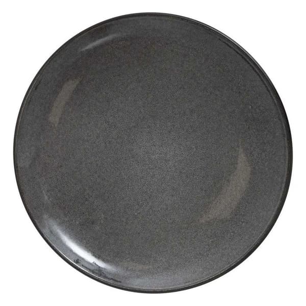 Set med 6 Desserttallrikar "Diane" 21cm Mörkgrå