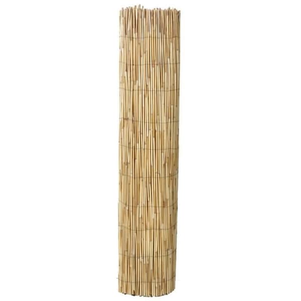 Trädgårdsstängsel - vidaXL - Rör - 100x1000 cm - Brun - Ingen montering