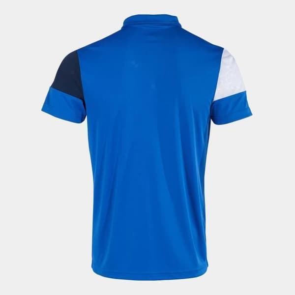 Joma Crew V barnpikétröja - Blå - Korta ärmar - Andas