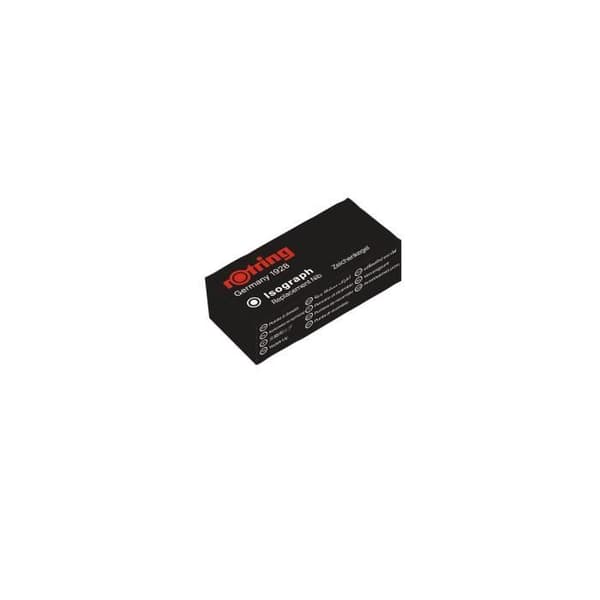 Ersättningsspets - ROTRING - Isograph - 0,35 mm - Fin - Svart