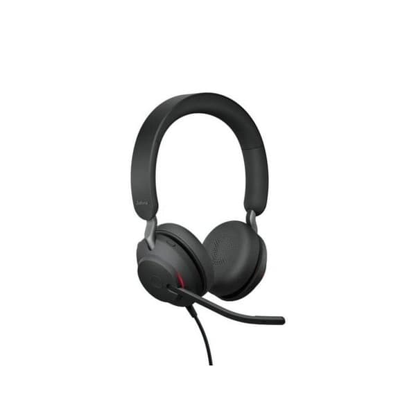 Microhörlurar - Jabra - Evolve2 40 SE UC - Trådad - USB-C - Stereo - Bullerdämpning