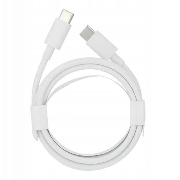 Google USB-C - USB-C strömkabel 1 m Vit