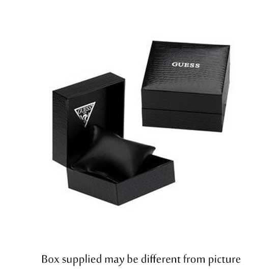 Klocka - GUESS - Legacy - 45mm - Blå silikonrem - Analog Quartz