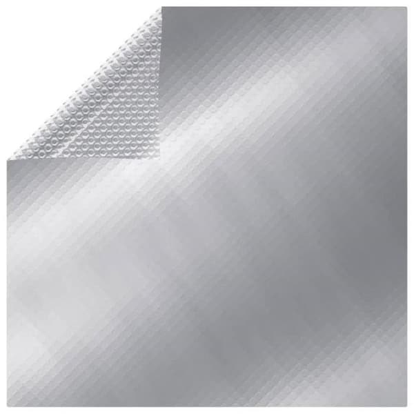Pool Cover - vidaXL - 450x220 cm - Silver - PE - Rectangular