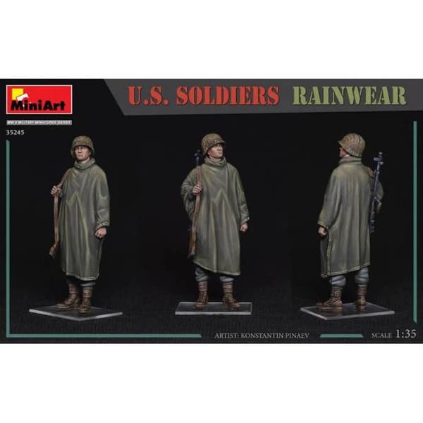 "US SOLDATER REGNKLÄDER"