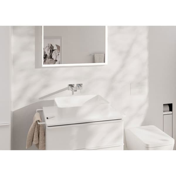 Handfatblandare - HANSGROHE - Tecturis E - Krom - EcoSmart - 2 hål