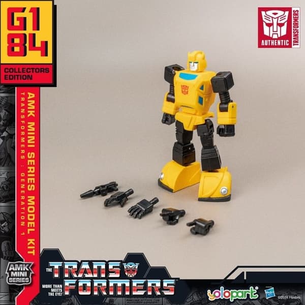 Yolopark - Transformers: Generation One - Plastfigur Modellkit AMK Mini Series Bumblebee 10 cm