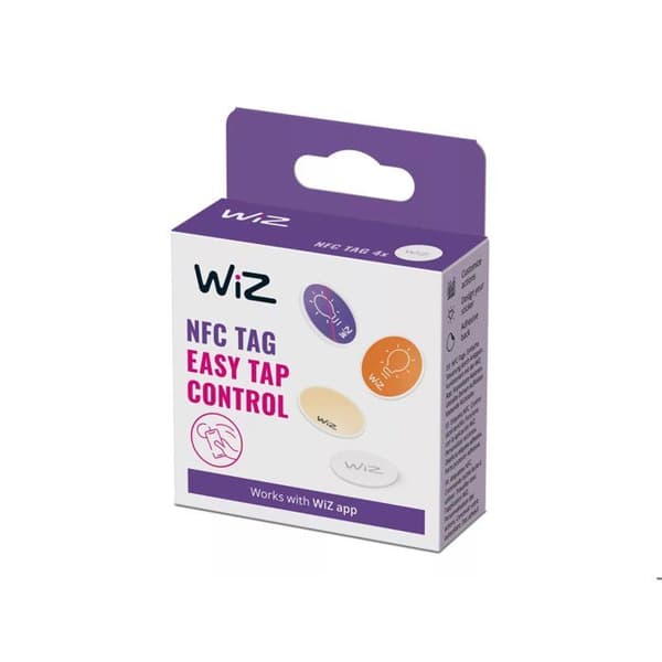 WiZ Accessoar Etikett NFC 4 bitar