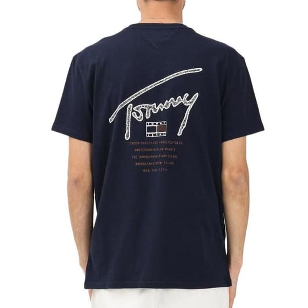 T-shirt Marin Man Tommy Hilfiger Backpri
