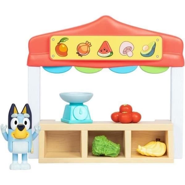 Bluey, Bluey's Market, Figuriner, Älgleksaker