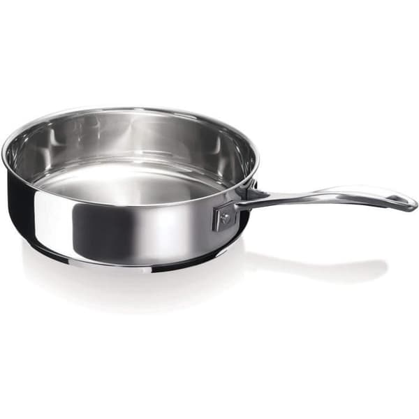 Stekpanna + lock Chef D: 24 cm - rostfritt stål